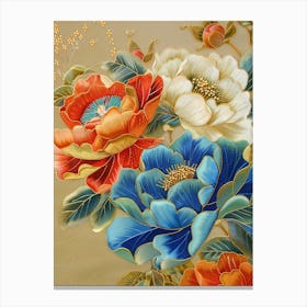 Chinese Flower Painting 32 Canvas Print