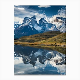 Chilean Mountains 2 Canvas Print