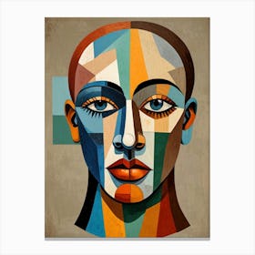 Abstract Face Canvas Print Canvas Print