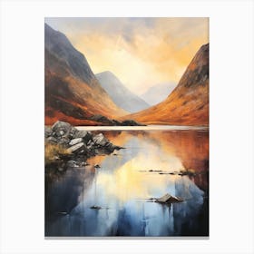 Mountain Reflected 25 Canvas Print