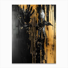 Crows 9 Canvas Print