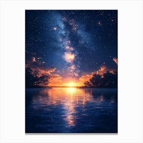 Night Sky 5 Canvas Print