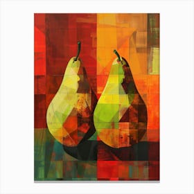 Two Pears 13 Canvas Print