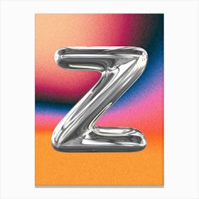 Chrome Z Poster Canvas Print