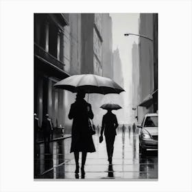 City painting Canvas Print