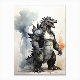 Godzilla 6 Canvas Print