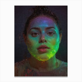 Glow In The Dark 5 Canvas Print