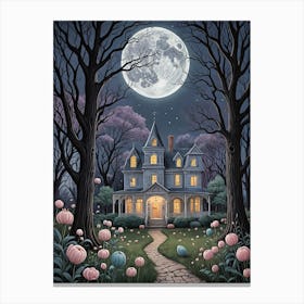 Haunted no2 Canvas Print