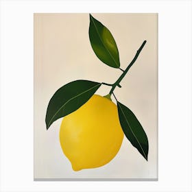 Lemon Branch 1 Canvas Print