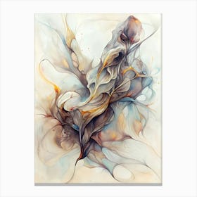 Abstract Strokes Canvas Print