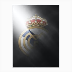 Real Madrid Spain Football Poster Canvas Print