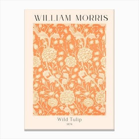 William Morris Wild Tulip 1 Canvas Print