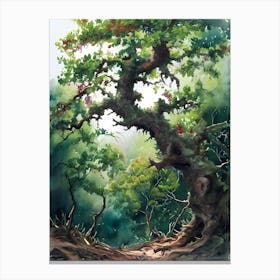 Tree In The Forest 2 Canvas Print