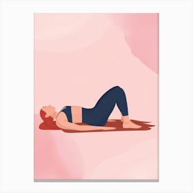 Yoga Pose 10 Canvas Print