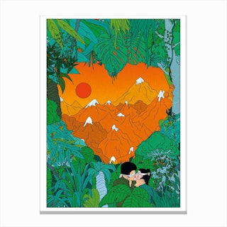 Junglegames Canvas Print