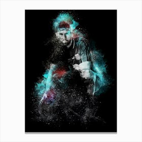 Lionel Messi 18 Canvas Print