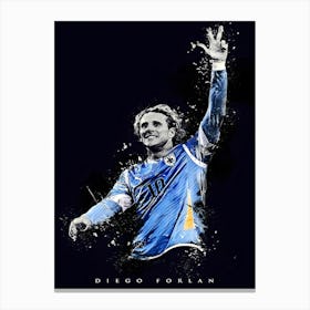 Diego Forlan Canvas Print