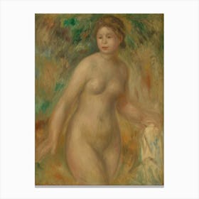 Nude (1895), Pierre Auguste Renoir Canvas Print