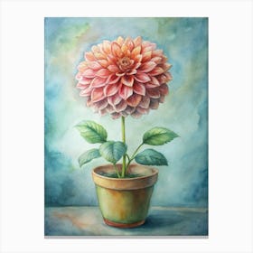 Dahlia 1 Canvas Print