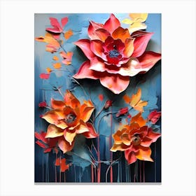 Lotus Flowers 4 Canvas Print