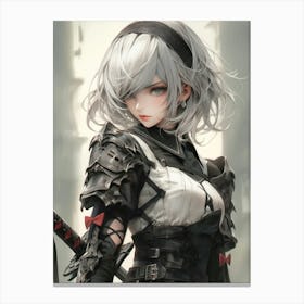 2B Nier Automata Canvas Print