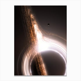 Gargantua Interstellar Canvas Print