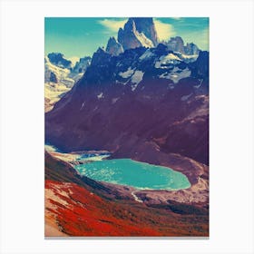 Chilean Mountains Canvas Print