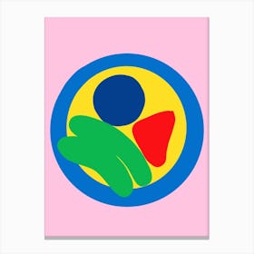 Logo Of A Child Canvas Print