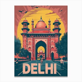 Delhi India Canvas Print