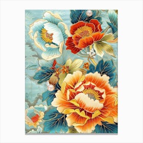 Chinese Flower Painting 115 Canvas Print