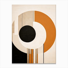 Bauhaus Geometry Canvas Print