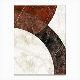 Marble Bauhaus Canvas Print