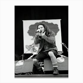 Pearl Jam Singer Eddie Vedder Canvas Print