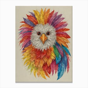 Rainbow Eagle Canvas Print