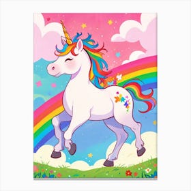 Unicorn Painting 2 Canvas Print