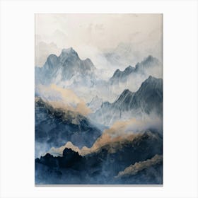 Mountain Range 1 Canvas Print