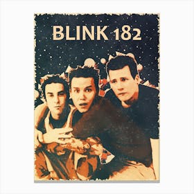 Blink 182 13 Canvas Print