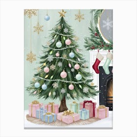 Christmas Tree 16 Canvas Print