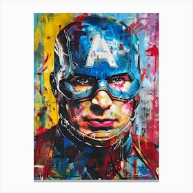 Captain America Canvas Print