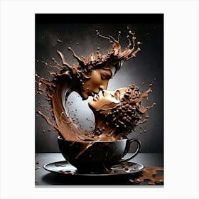 Chocolate Kisses Canvas Print