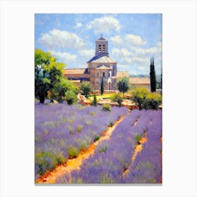 Lavender Fields 1 Canvas Print