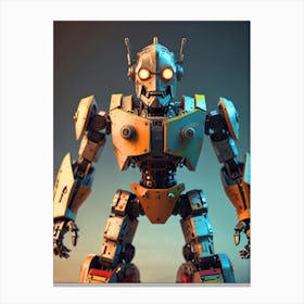 Bumblebee Robot Canvas Print