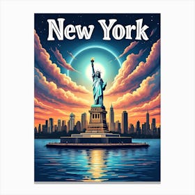 New York City 5 Canvas Print