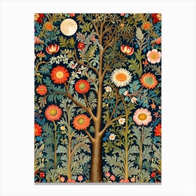 William Morris Tree Of Life 31 Canvas Print