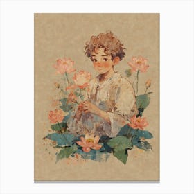Lotus Flower 6 Canvas Print