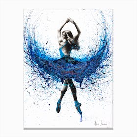 Western Sea Dance Canvas Print