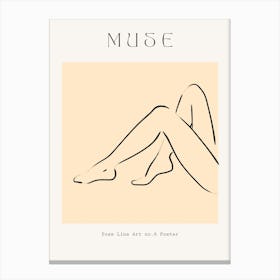 Muse art Canvas Print