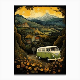 Vw Bus Canvas Print