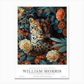 William Morris Exhibition Animals Series 40 Canvas Print