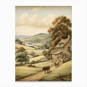 Country Cottage 10 Canvas Print